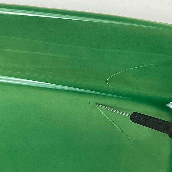 Appolia Casserole Dish French Glazed Ceramic Green Emerald Baking Serving Dish - Picture 13 of 16